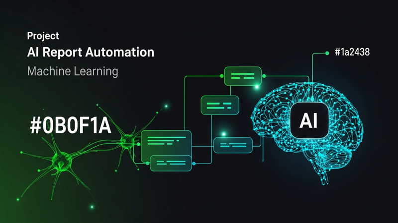 AI Report Automation project thumbnail