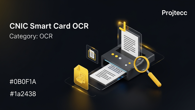 CNIC Smart Card OCR
