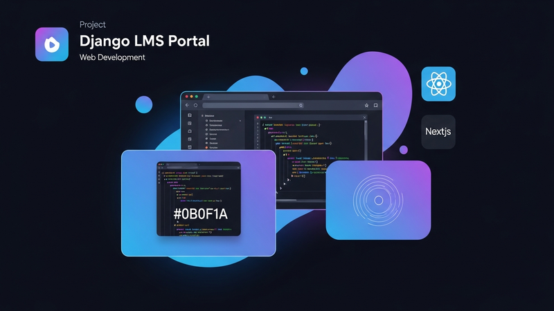 Django LMS Portal project thumbnail