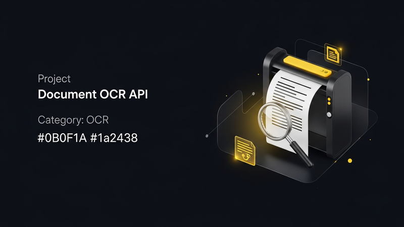 Document OCR API project thumbnail