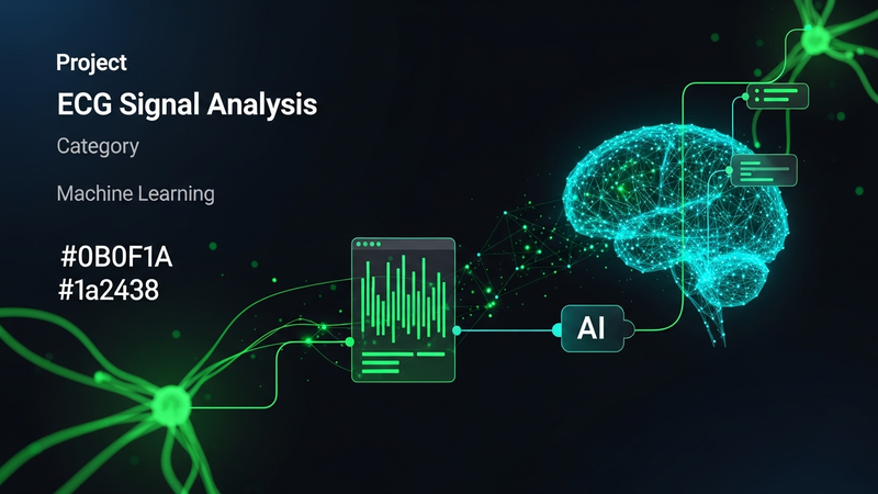 ECG Signal Analysis project thumbnail