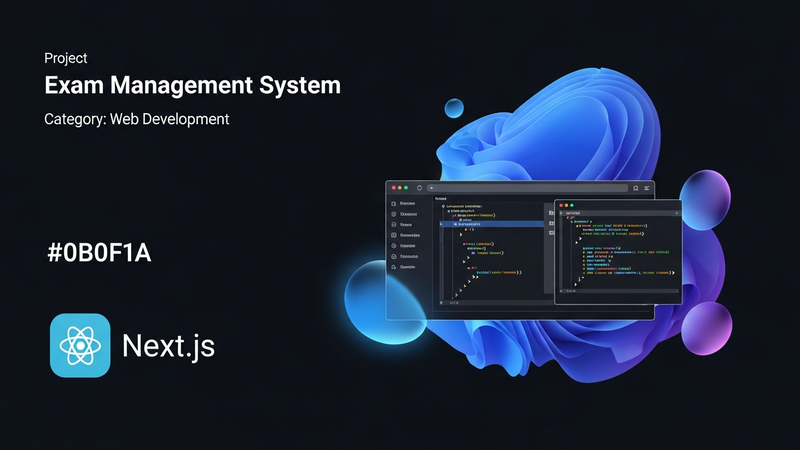 Exam Management System project thumbnail