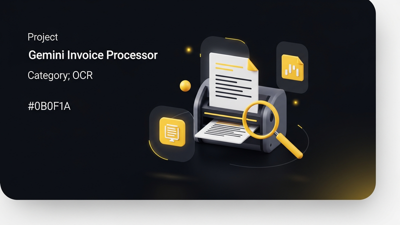 Gemini Invoice Processor project thumbnail