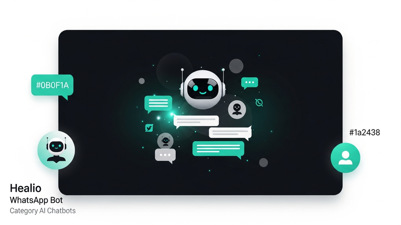 Healio WhatsApp Bot project thumbnail