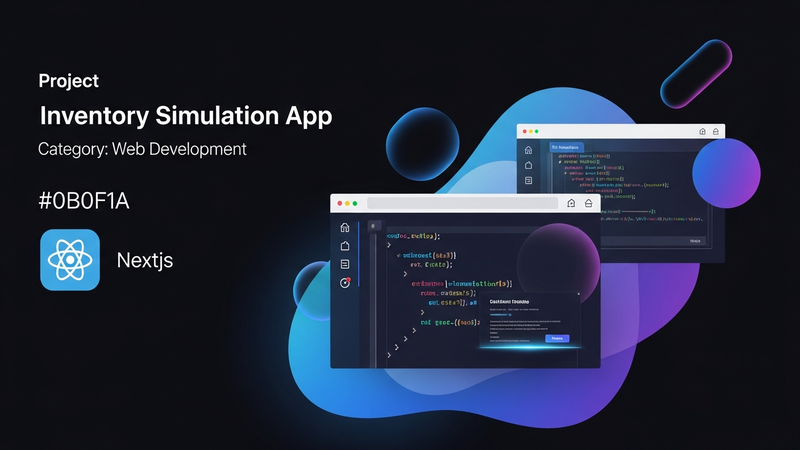 Inventory Simulation App project thumbnail