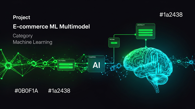 E-commerce ML Multimodel project thumbnail