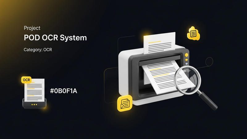 POD OCR System project thumbnail