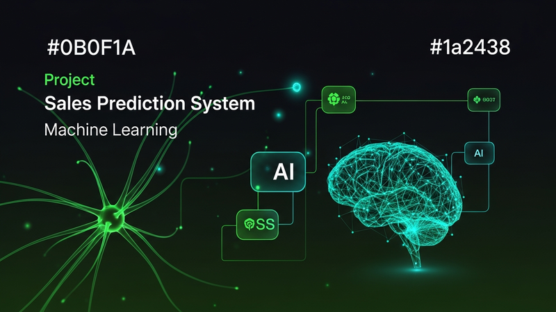 Sales Prediction System project thumbnail