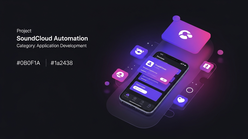 SoundCloud Automation project thumbnail