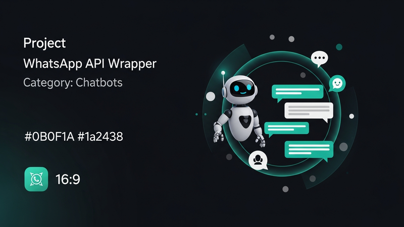WhatsApp API Wrapper project thumbnail